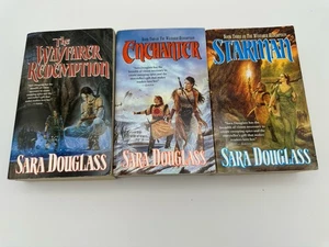 Sara Douglass Wayfarer Redemption 3 Book Series Axis Trilogy 1-3 1st Print - Picture 1 of 7