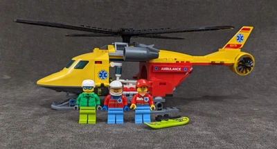 LEGO CITY: Ambulance Helicopter (60179) Used, Complete, No box/manual, retired - Image 1 of 4