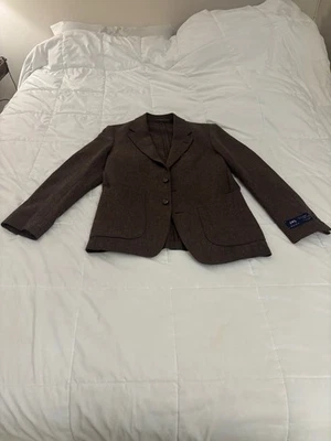 J Crew Kenmare Relaxed-fit suit jacket in English cotton-wool blend unlined - Image 1 of 4