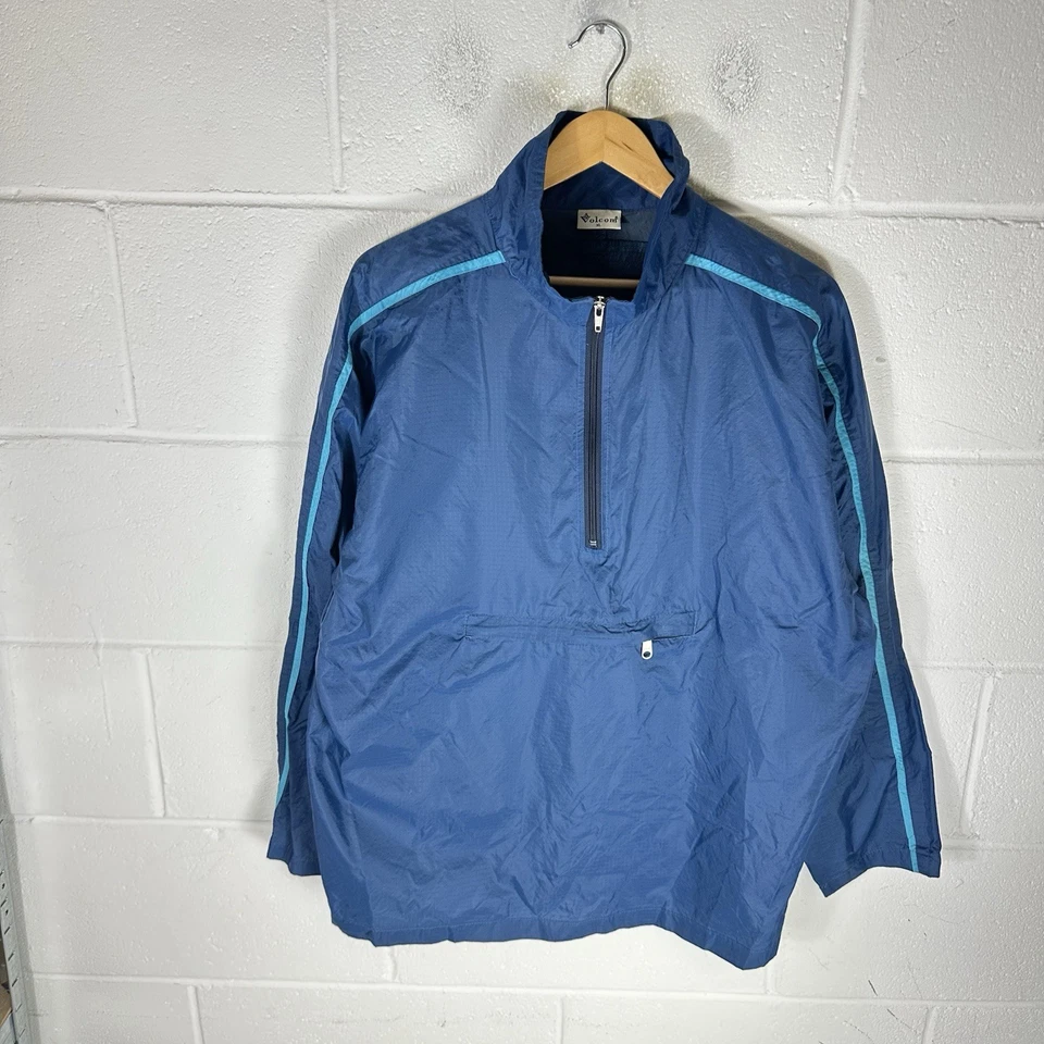 Vintage Volcom Jacket Mens Extra Large Blue Made In USA Smock Anorak 90s Y2K* - Image 1 of 4