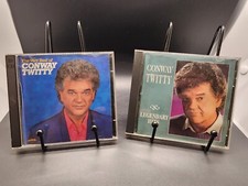 Lot Of 2 Conway Twitty CDs The Very Best(2 CD Set) + Legendary Hits 