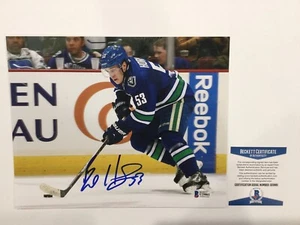 Bo Horvat Signed Autographed 8x10 Photo Vancouver Canucks Beckett BAS COA d - Picture 1 of 2