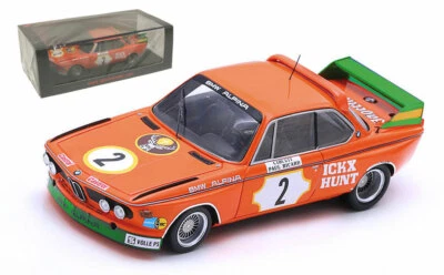 Spark S2820 BMW 3.0 CSL #2 2nd 6H Paul Ricard 1973 - Ickx/Hunt 1/43 Scale - Image 1 of 3