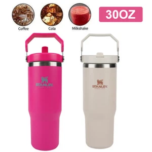 Stainless Steel Water Bottle Vacuum Insulated Double Wall Sports Thermos Gym - Picture 1 of 10