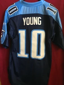 Tennessee Titans #10 Vince Young Reebok Jersey - Large - Picture 1 of 2