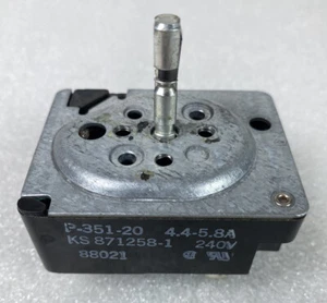 871258-1, 71258 Genuine OEM GE Infinite Burner Switch - Foto 1 di 3