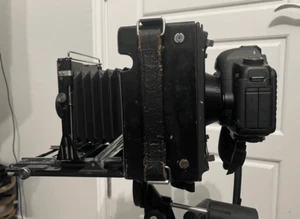Adapter Canon EF na Graflex 4x5 | DSLR na film wielkoformatowy z powrotem - Zdjęcie 1 z 3
