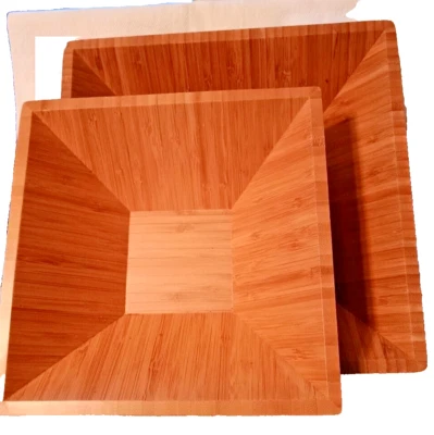 Pampered Chef Natural Bamboo Serving Bowls,  9” & 11", lightly used  - Image 1 of 4