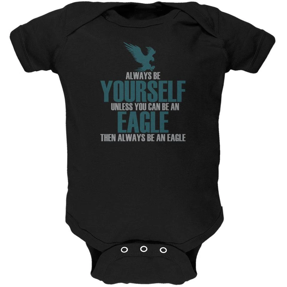 Always Be Yourself Eagle Soft Baby One Piece - Image 1 of 1
