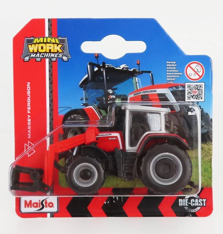 MODELLINO AGRICOLO STATICO DIECAST MASSEY FERGUSON 8S.265 TRATTORE 2020 1:64 - Immagine 1 di 1