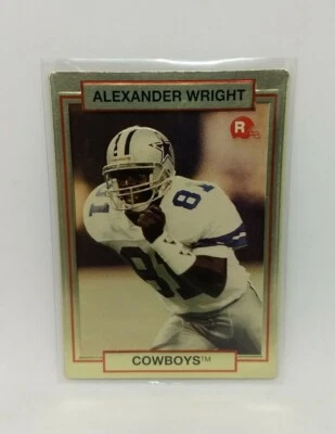 Alexander Wright 1990 Action Packed #36 RC Rookie NMMT - Image 1 of 2
