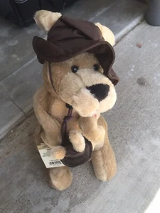 Raro canguro Kassidy de 14" con Joey canta "Land Down Under" de Men at Work. - Imagen 1 de 10