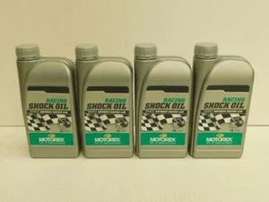 18,48€/l Motorex Racing Shock Oil 4 x 1 L Dämpferöl Stoßdämpferöl - Bild 1 von 1