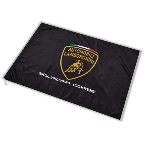 Lamborghini Squadra Corse Team Flag Cover