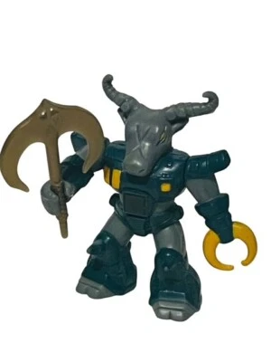 Figura Hasbro Roamin Buffalo Battle Beasts 1986 COMPLETA Arma Rub #10 Garra Juguete Foto 1 de 4