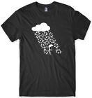 Raining Cats And Dogs Męska Śmieszna Unisex T-shirt