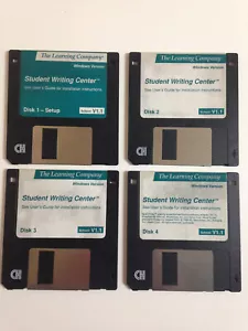 The Learning Company Student Writing Center Windows Version 3.5 floppy disk - Picture 1 of 1