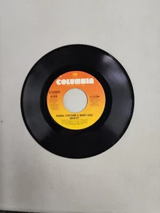 Barbra Streisand And Barry Gibb - Guilty - Columbia (45RPM 7")(AA124) - Picture 1 of 3