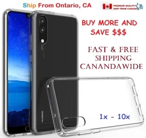 Premium Quality Huawei P30/ P20 Pro/ Mate20 Soft Clear Thin TPU Case Shockproof  - Picture 1 of 3