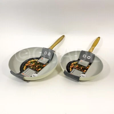 Sartén con revestimiento cerámico Masterclass Healthy Options 2 piezas 11′′ y 9,5′′ Foto 1 de 4