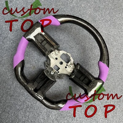 Fit For Ford Mustang GT 2010 2011 2012 2013 2014 Carbon Fiber Steering Wheel - Image 1 of 4