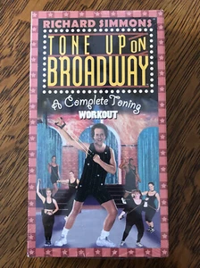 Richard Simmons Tone Up on Broadway (VHS, 2000) BRAND NEW SEALED TAPE - Picture 1 of 4