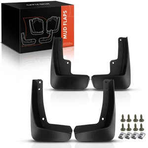 4x Splash Guards Mud Flaps w/o Running Borad for Buick Envision 16-19 Front&Rear - Picture 1 of 9