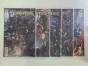 Venomverse #1-5 Clayton Crain Verbindungsvarianten VF-NM Marvel Comics 2017 - Bild 1 von 1