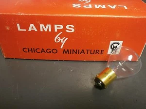 Chicago 1196 RP-11 Globe, 12.5V, 3.0A, C-2V Filament, DC Bayonet Base, 2 Pieces - Picture 1 of 3
