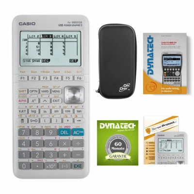 Taschenrechner Casio FX-9860 G III+ Tasche +Buch+Displayschutz +Garantie Set - Bild 1 von 4
