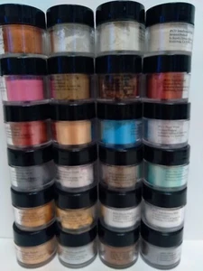 An Assortment Of Glittery Embossing Powders -Jacquard Products Crafts- Preowned - Picture 1 of 11