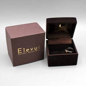 Anillo de Plata Oficial Pokemon Japón Eievui JP9 US5 - Imagen 1 de 10
