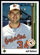 1989 Upper Deck Jeff Ballard Baltimore Orioles #595