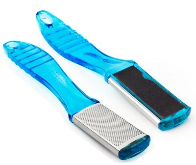 PEDICURE FILE DOUBLE SIDED HEEL CARE FOOT CARE HARD SKIN REMOVAL CRUSTY FEET