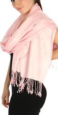 Fashion Solid Pashmina Silk Scarf Shawl Wrap  60 Colors Supper soft