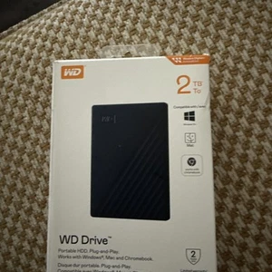 Western Digital WDBB7B0020BBL-WESN External 2TB Hard Drive - Photo 1/1
