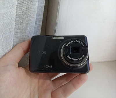🔥GENERAL ELECTRICS GE C1033 Black 10.1MP digital camera🔥WORKing Full set BOX🔥 - Image 1 of 4