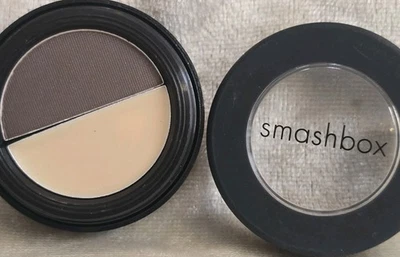 SMASHBOX Brow Tech BRUNETTE Powder Wax .04 oz powder .99 g duo RARE NEW - Image 1 of 4