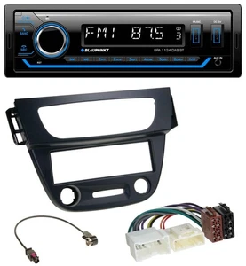 Blaupunkt Bluetooth USB DAB MP3 Autoradio für Renault Megane 3 09-14 schwarz - Bild 1 von 9