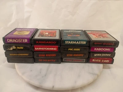 Lot Of 16 Original Atari Game Cartridges - Image 1 of 4