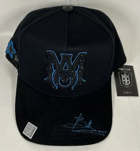 Gorra Bigg Boss Blue Con Piedreria Visera De Gamuza Black Snapback One Size - Bild 1 von 22