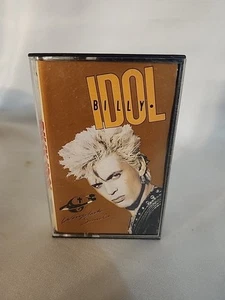 BILLY IDOL - WHIPLASH SMILE - CASSETTE TAPE ALBUM 1986 - Picture 1 of 1