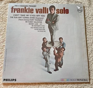 4 Seasons Frankie Valli 1967 Philips M0N0 LP “Frankie Valli Solo” cLEAn sHRINk - Picture 1 of 17