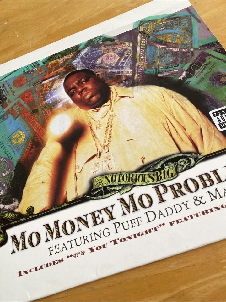 Vinyl Record 12” ~The Notorious B.I.G ft Puff Daddy & Mase ~Mo Money Mo Problems - Image 1 of 1