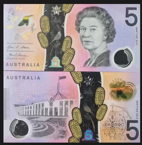 2016 Australia 5 Dollars polymer UNC - Picture 1 of 3