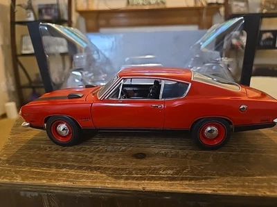 Coche Plymouth Barracuda 440 Highway 61 1969 diecast 1:18 - rojo sin caja  Foto 1 de 4