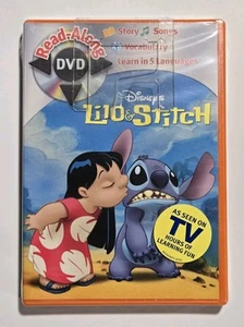Lilo & Stitch: Read Along DVD REGION 0/ALL (2002) Disney -- NEW! HANG TAG - Imagen 1 de 3