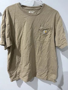 Carhartt Herren Large Kurzarm T-Shirt - Desert Tan Lose Fit I - Bild 1 von 5