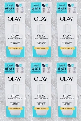 6 x Olay Daily UV Sun Protection Lotion SPF15 UVA UVB Face Moisturizer 30ml - Image 1 of 4