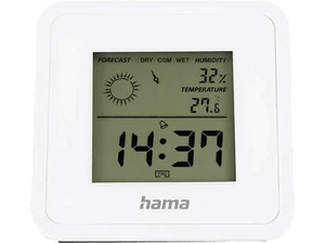 Estación meteorológica - Hama Borneo, Digital, Para interiores, Blanco - Imagen 1 de 3